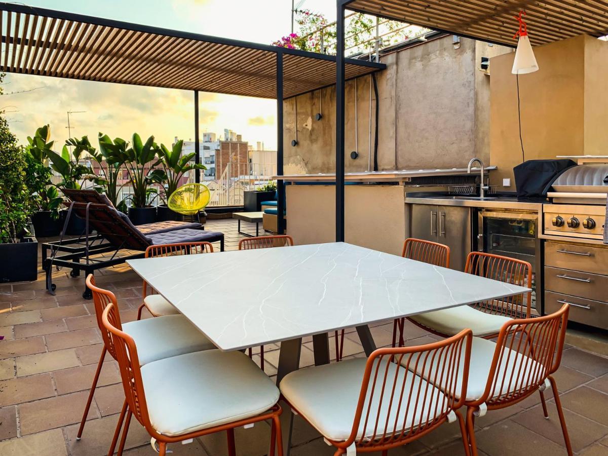 Incredible 2Br Penthouse With Urban Rooftop Garden 바르셀로나 외부 사진